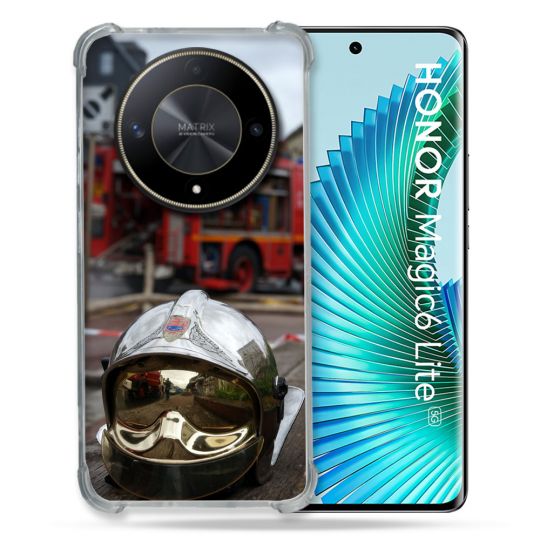 Coque Renforcée Pour Honor Magic 6 Lite 5G Pompier Casque Camion