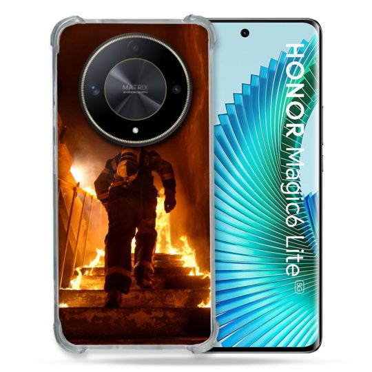 Coque Renforcée Pour Honor Magic 6 Lite 5G Pompier Escalier
