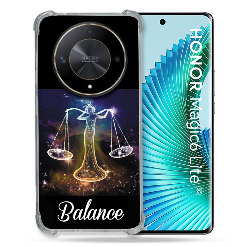 Coque Renforcée Pour Honor Magic 6 Lite 5G Signe Zodiaque 2 Balance