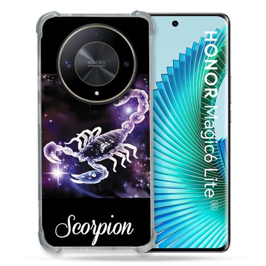 Coque Renforcée Pour Honor Magic 6 Lite 5G Signe Zodiaque 2 Scorpion