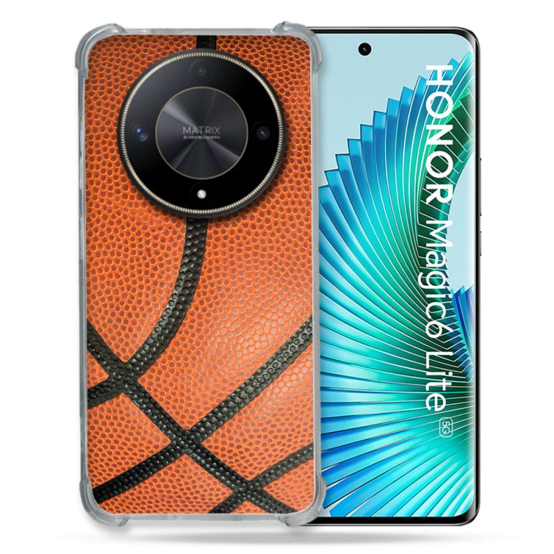 Coque Renforcée Pour Honor Magic 6 Lite 5G Sport Ballon Basket