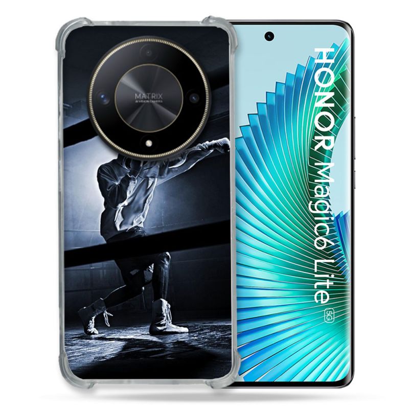 Coque Renforcée Pour Honor Magic 6 Lite 5G Sport Boxe Poing
