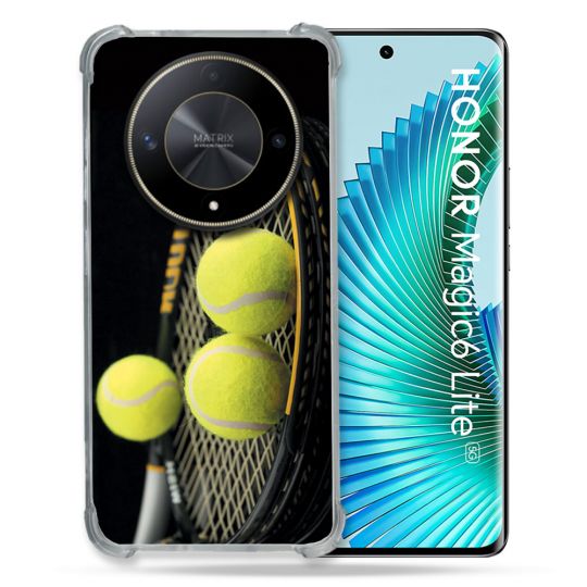 Coque Renforcée Pour Honor Magic 6 Lite 5G Sport Tennis Balls