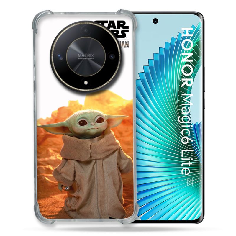 Coque Renforcée Pour Honor Magic 6 Lite 5G Star Wars - Yoda bebe soleil