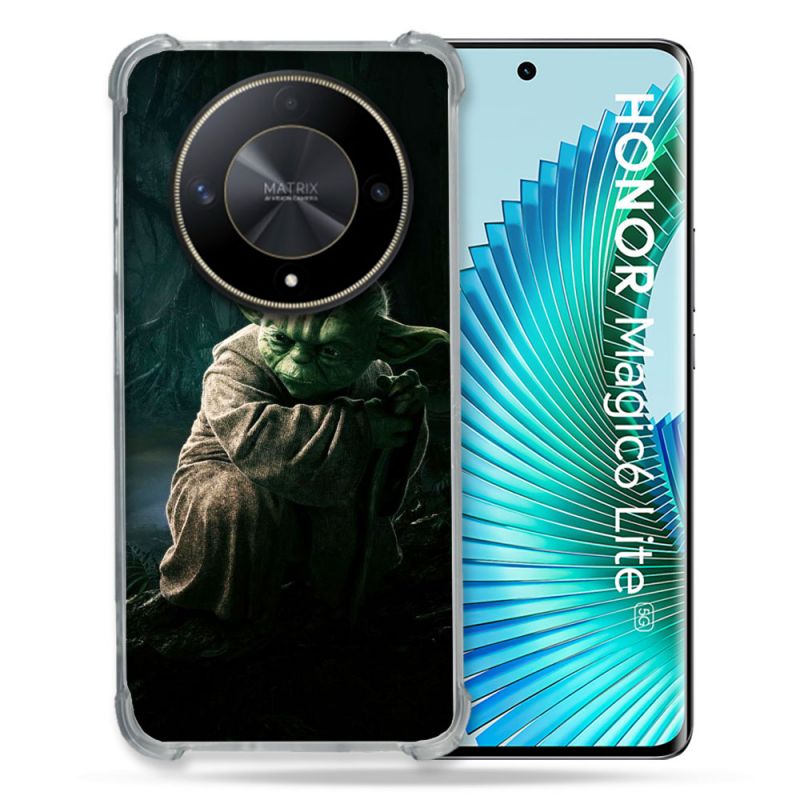 Coque Renforcée Pour Honor Magic 6 Lite 5G Star Wars - Yoda sombre