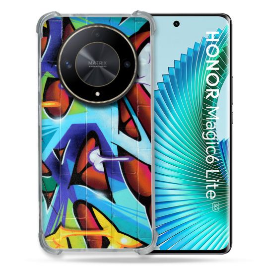 Coque Renforcée Pour Honor Magic 6 Lite 5G Street Art Graf Color