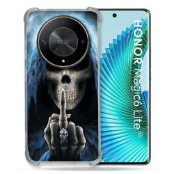 Coque Renforcée Pour Honor Magic 6 Lite 5G Tete de Mort Doigt