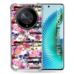 Coque Renforcée Pour Honor Magic 6 Lite 5G Tete de Mort Pattern