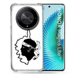 Coque Renforcée Pour Honor Magic 6 Lite 5G Voyage Corse Blanc