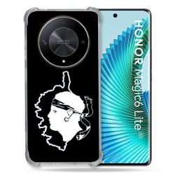 Coque Renforcée Pour Honor Magic 6 Lite 5G Voyage Corse Noir