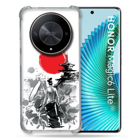Coque Renforcée Pour Honor Magic 6 Lite 5G Voyage Japon Femme