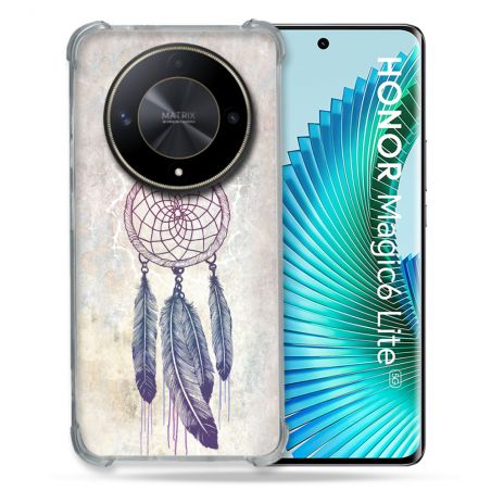 Coque Renforcée Pour Honor Magic 6 Lite 5G Zen Attrape Reve Blanc