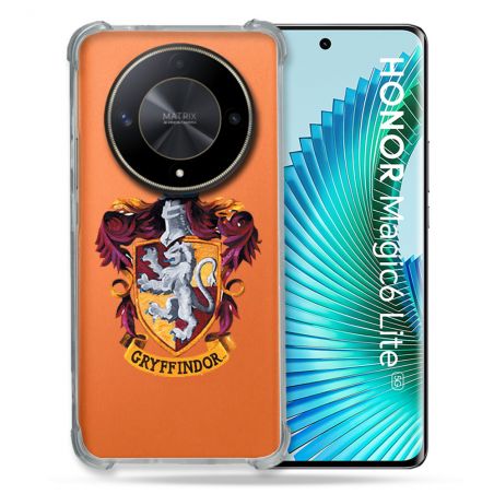 Coque Renforcée Transparente Pour Honor Magic 6 Lite 5G Harry Potter Griffindor