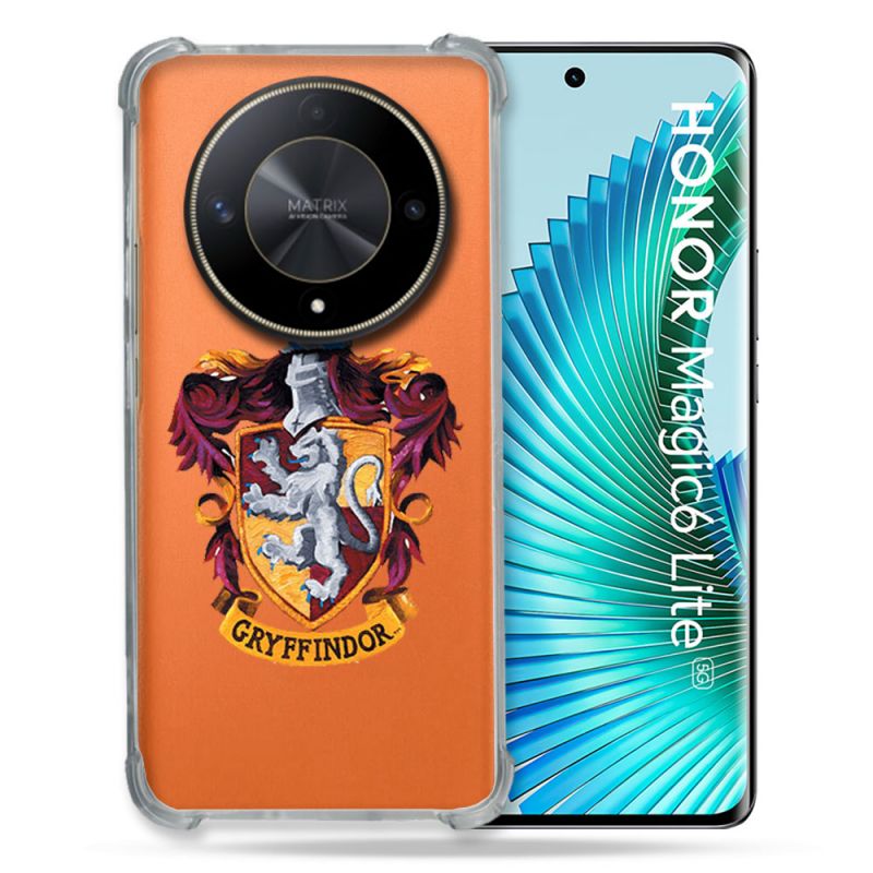Coque Renforcée Transparente Pour Honor Magic 6 Lite 5G Harry Potter Griffindor
