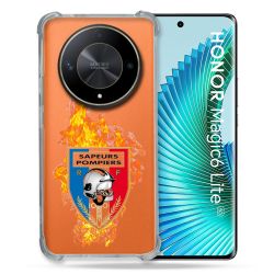 Coque Renforcée Transparente Pour Honor Magic 6 Lite 5G Pompier Feu