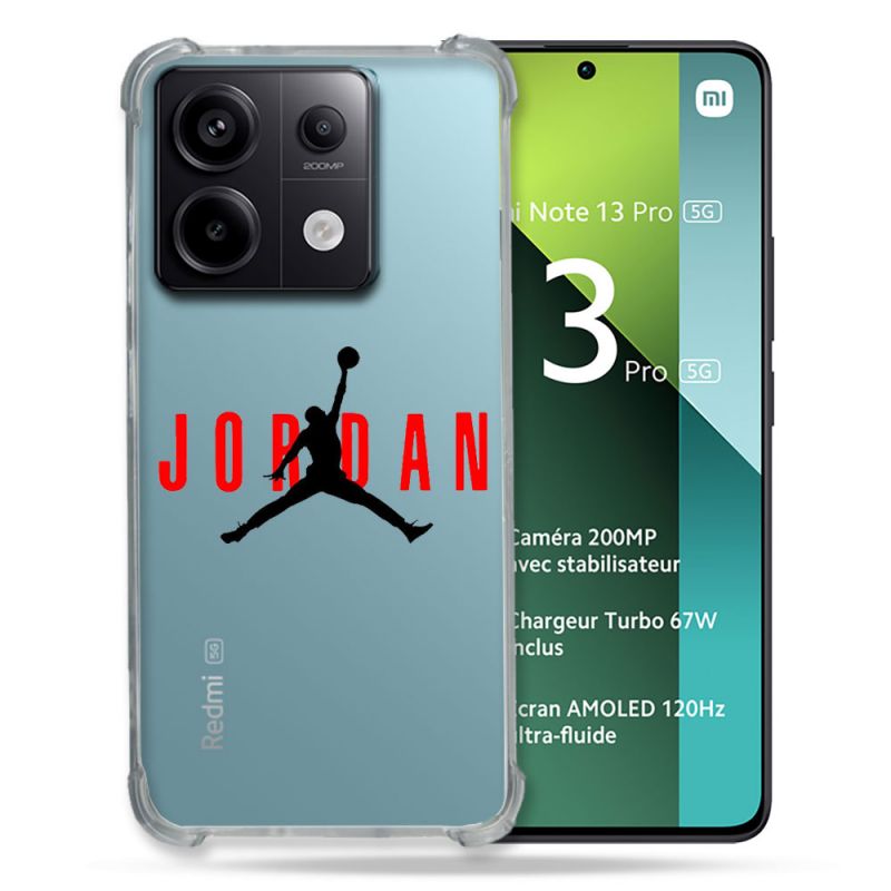 Coque Renforcée Transparente Pour Xiaomi Redmi Note 13 Pro 5G Jordan