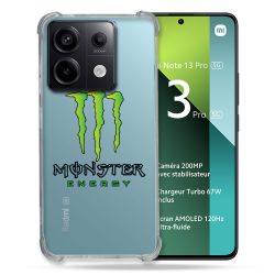 Coque Renforcée Transparente Pour Xiaomi Redmi Note 13 Pro 5G Monster Energy