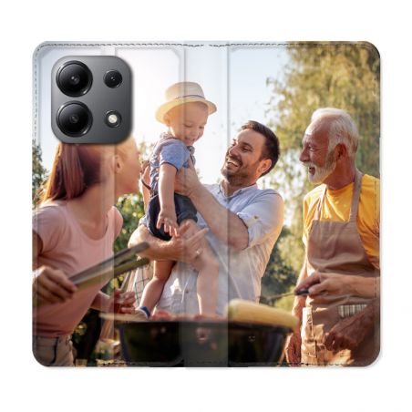 Housse Cuir Portefeuille Personnalisée pour Xiaomi Redmi Note 13 4G