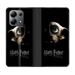 Housse cuir portefeuille pour Xiaomi Redmi Note 13 4G Harry Potter Hollows Dobby