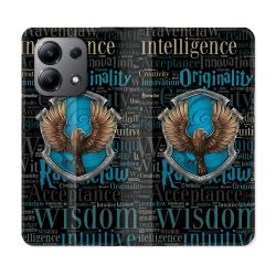 Housse cuir portefeuille pour Xiaomi Redmi Note 13 4G Harry Potter Serdaigle