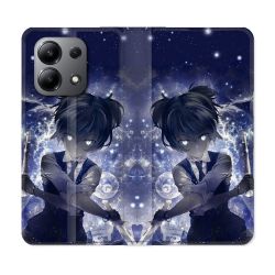Housse cuir portefeuille pour Xiaomi Redmi Note 13 4G Manga Assassination Classroom Nagisa