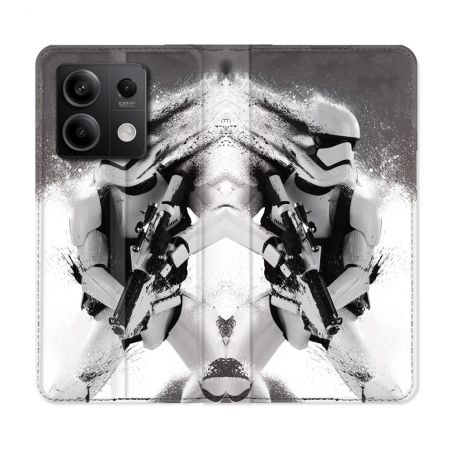 Housse cuir portefeuille pour Xiaomi Redmi Note 13 5G Star Wars - Trooper