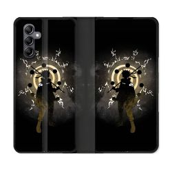 Housse Cuir Portefeuille pour Samsung Galaxy S24 Manga Naruto Sage