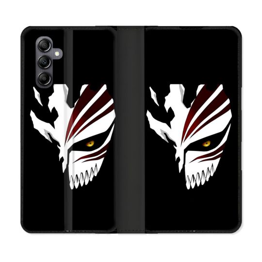 Housse Cuir Portefeuille pour Samsung Galaxy A15 4G / 5G Manga Bleach Masque