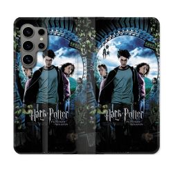 Housse Cuir Portefeuille pour Samsung Galaxy S24 Ultra Harry Potter Azkaban
