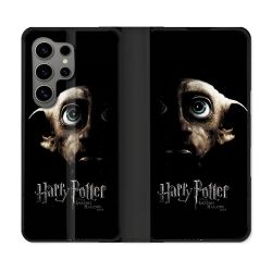 Housse Cuir Portefeuille pour Samsung Galaxy S24 Ultra Harry Potter Hollows Dobby