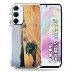 Coque Renforcé Pour Samsung Galaxy A35 5G Agriculture Moissonneuse