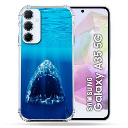 Coque Renforcé Pour Samsung Galaxy A35 5G Animal Requin Dent
