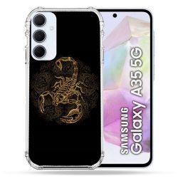 Coque Renforcé Pour Samsung Galaxy A35 5G Animal Scorpion Fresque