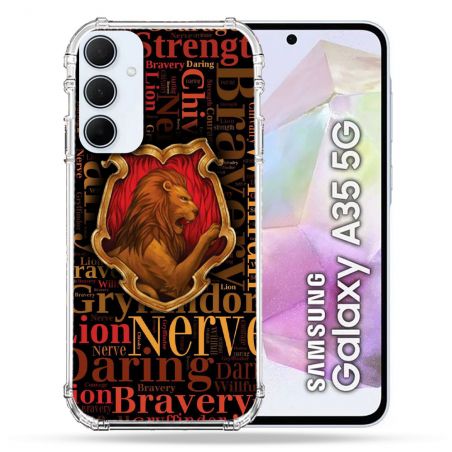 Coque Renforcé Pour Samsung Galaxy A35 5G Harry Potter Griffondor
