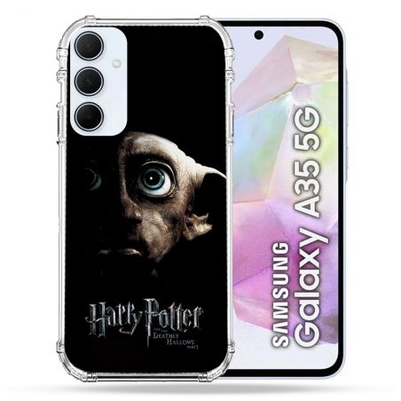 Coque Renforcé Pour Samsung Galaxy A35 5G Harry Potter Hollows Dobby