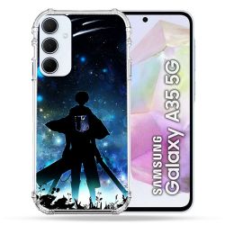 Coque Renforcé Pour Samsung Galaxy A35 5G Manga Attaque Titans Levi