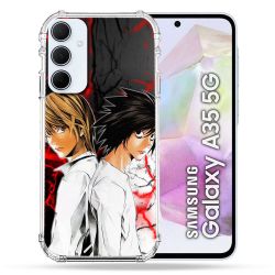 Coque Renforcé Pour Samsung Galaxy A35 5G Manga Death Note Duo