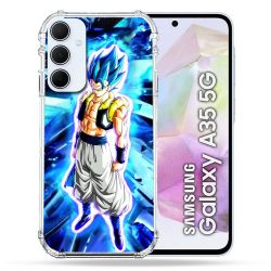 Coque Renforcé Pour Samsung Galaxy A35 5G Manga Dragon Ball Gogeta Lumiere