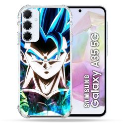 Coque Renforcé Pour Samsung Galaxy A35 5G Manga Dragon Ball Gogeta Visage