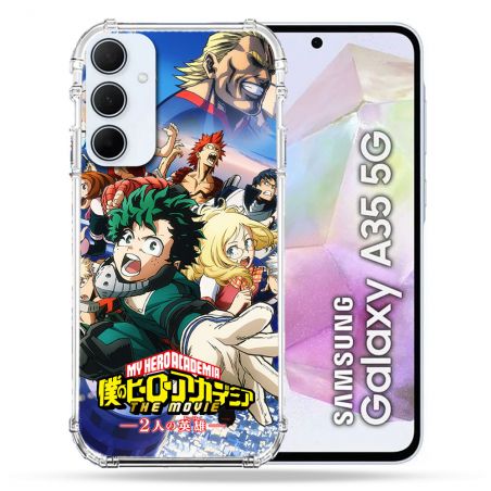 Coque Renforcé Pour Samsung Galaxy A35 5G Manga My Hero Academia Affiche