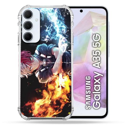 Coque Renforcé Pour Samsung Galaxy A35 5G Manga My Hero Academia Shoto