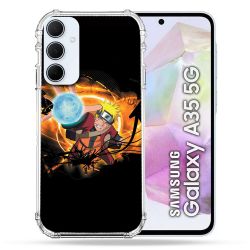 Coque Renforcé Pour Samsung Galaxy A35 5G Manga Naruto Noir