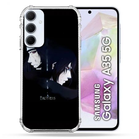 Coque Renforcé Pour Samsung Galaxy A35 5G Manga Naruto Sasuke Itachi
