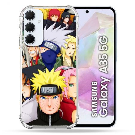 Coque Renforcé Pour Samsung Galaxy A35 5G Manga Naruto Team