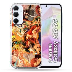 Coque Renforcé Pour Samsung Galaxy A35 5G Manga One Piece Nakama