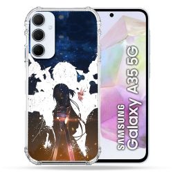 Coque Renforcé Pour Samsung Galaxy A35 5G Manga SAO sword Art Online Asuna