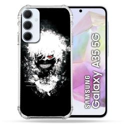 Coque Renforcé Pour Samsung Galaxy A35 5G Manga Tokyo Ghoul Kaneki Tag