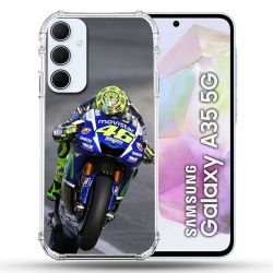 Coque Renforcé Pour Samsung Galaxy A35 5G Moto Course GP Wheeling 46