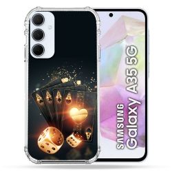 Coque Renforcé Pour Samsung Galaxy A35 5G Poker Des