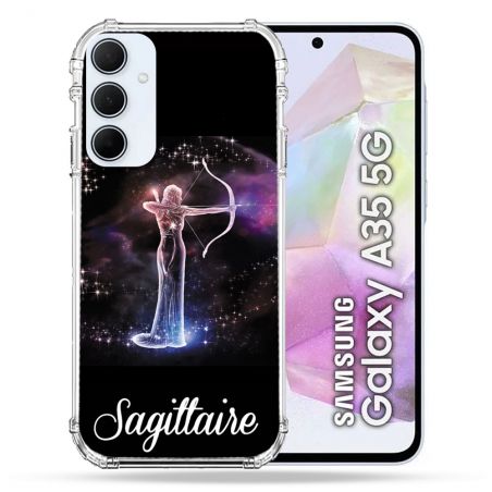 Coque Renforcé Pour Samsung Galaxy A35 5G Signe Zodiaque 2 Sagittaire